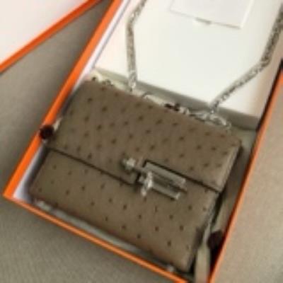 wholesale quality hermes verrou 17 ostrich etoupe phw